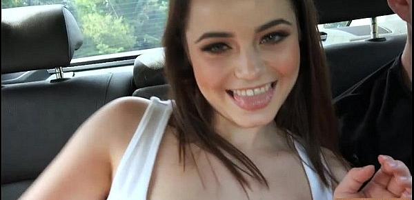  Cute tee Kylie Quinn hitchhikes and pounded in the cab